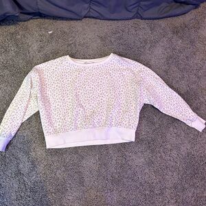 Hippie Rose Cheetah Print Youth Crop Top